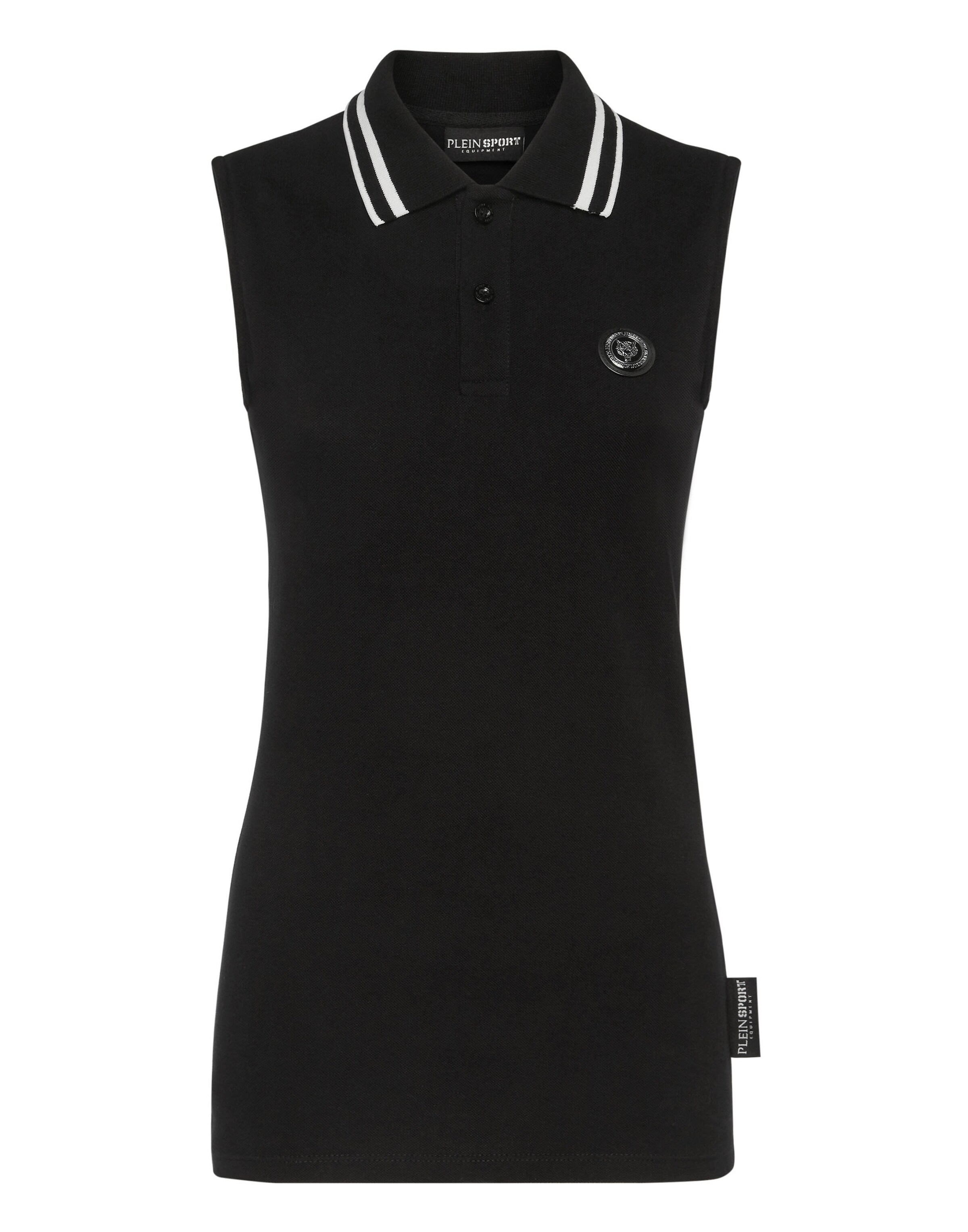 Plein Sport Top in Black: front