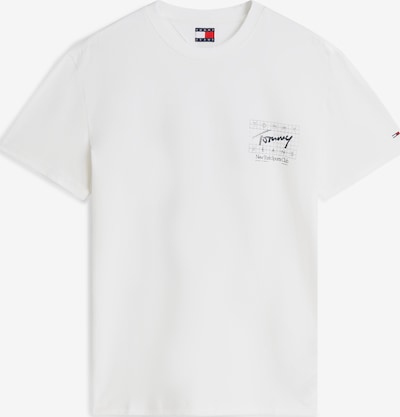 Tommy Jeans Majica 'SIGN FLAG' u bijela, Pregled proizvoda