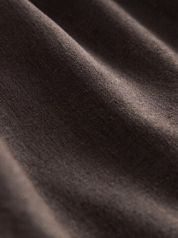 Next Wide leg Pleat-front trousers in Brown