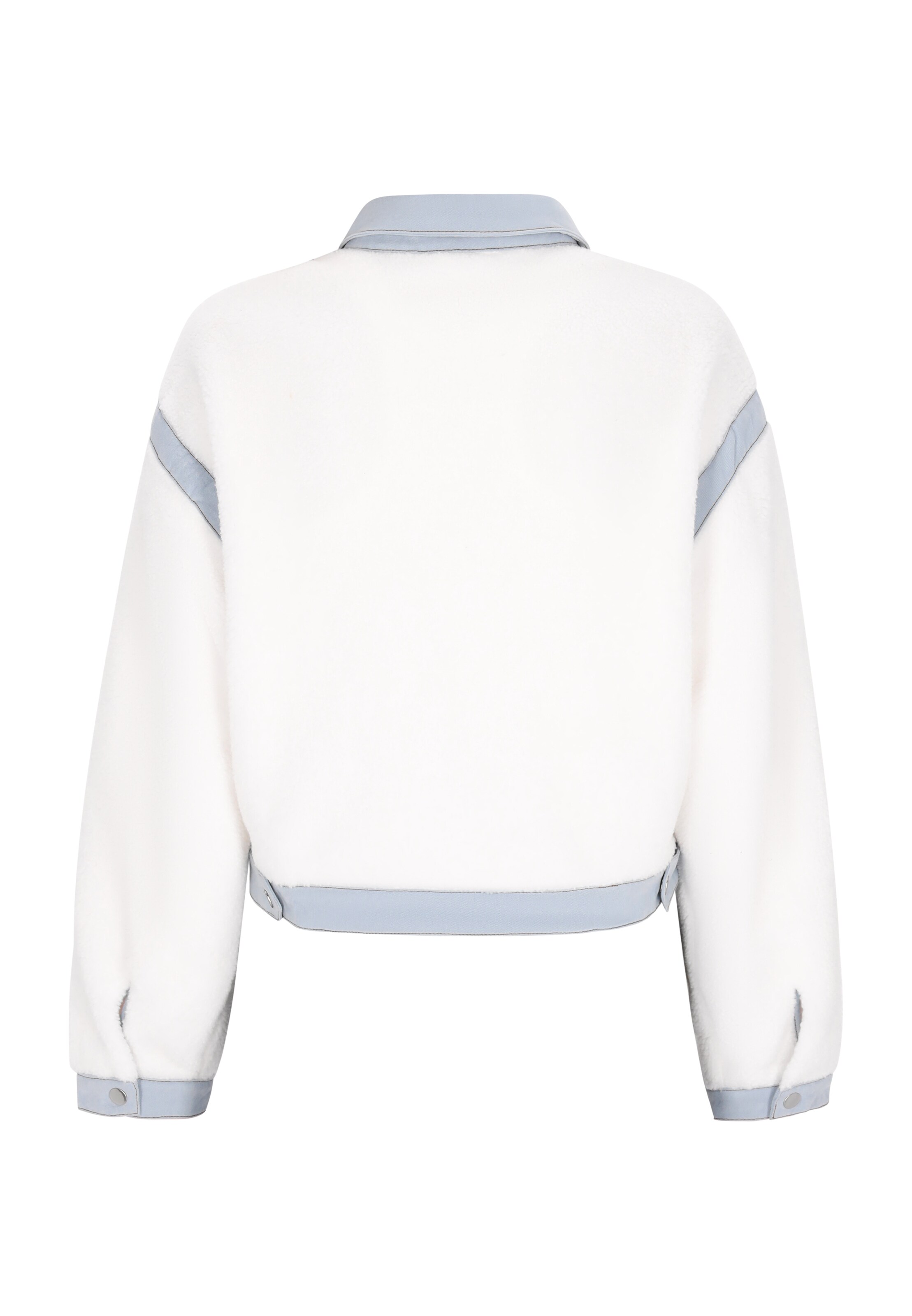 swirly Jacke 'Back To School' in Weiß