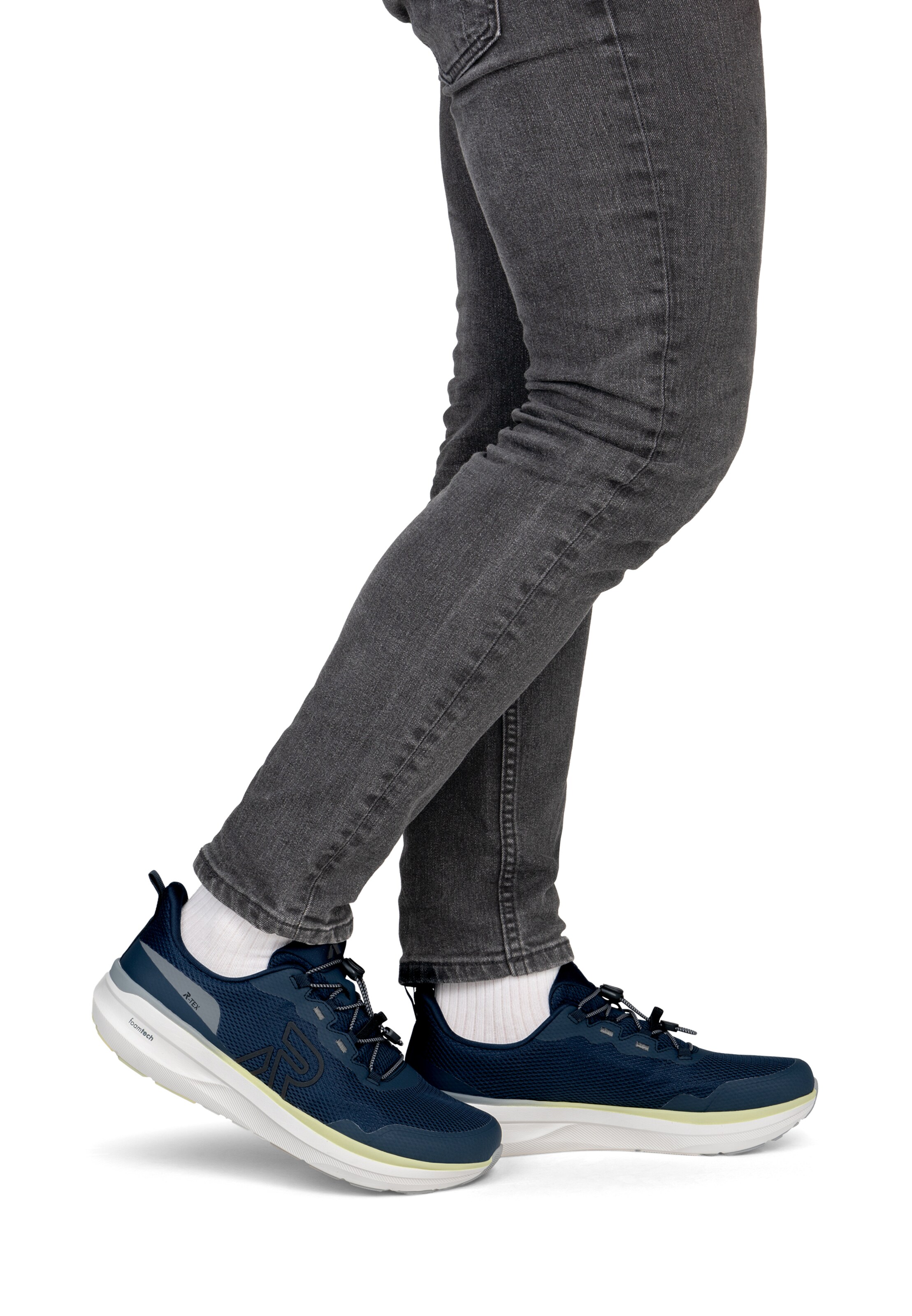 Baskets basses 'NULLABOR' Rieker en bleu
