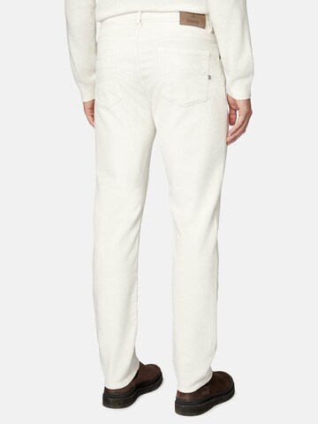 Boggi Milano Slimfit Hose in Weiß