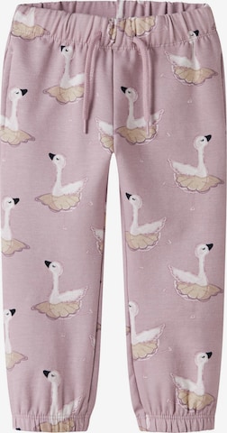 Regular Pantalon NAME IT en violet : devant