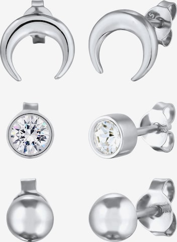 ELLI Oorbellen in Zilver: voorkant