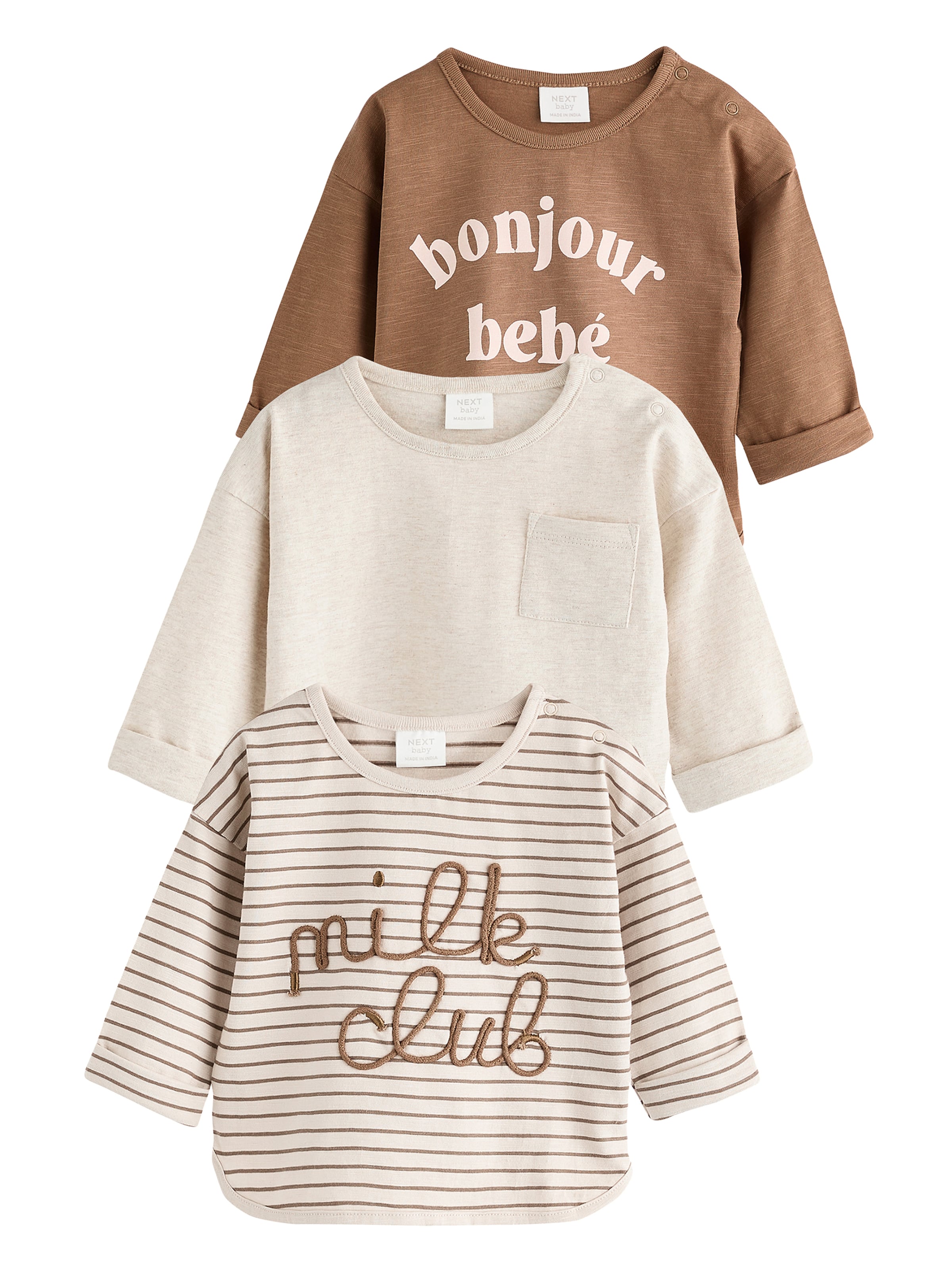 smėlio Next Marškinėliai: priekis