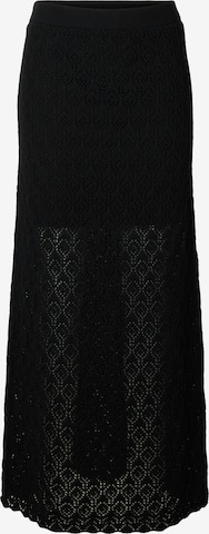 SELECTED - Falda 'NIVA' en negro: frente