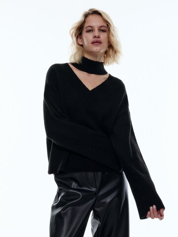 EDITED Sweater 'Wanja' in Black: front