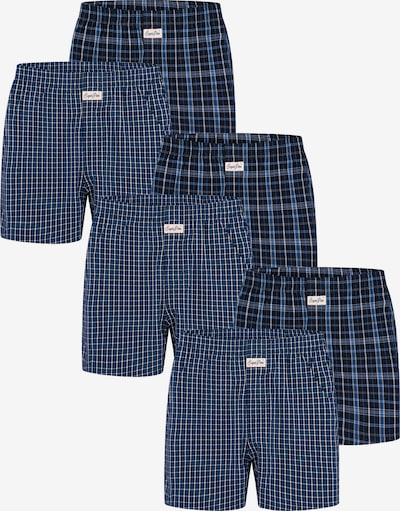 Sugar Pine Boxer ' Mix Karos ' in L in dunkelblau, Produktansicht