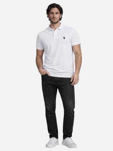 T-Shirt U.S. POLO ASSN. en blanc