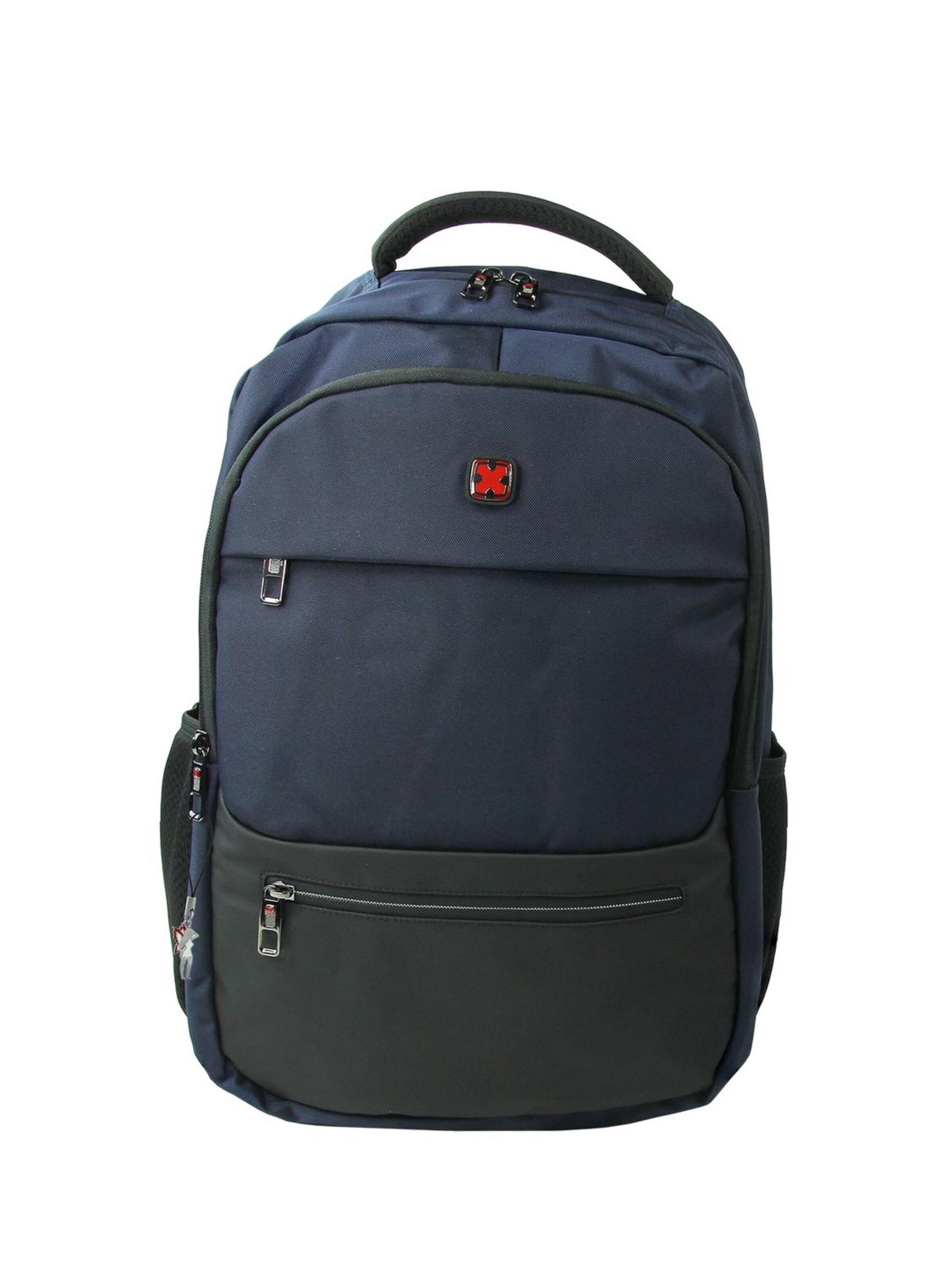 Travel N Meet Backpack in Blue: front
