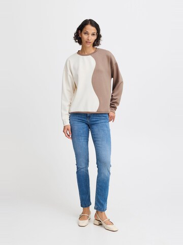 b.young Sweatshirt 'TULLAS' in Beige