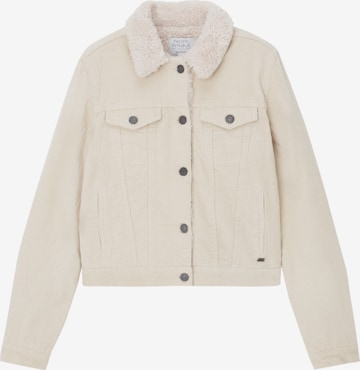 Pull&Bear Between-Season Jacket in Beige: front