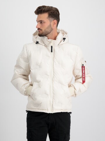 Veste mi-saison ALPHA INDUSTRIES en blanc