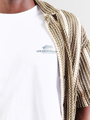 Les Deux - Camiseta 'Exhibition' en blanco