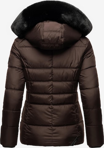 MARIKOO Winterjacke 'Loveleen' in Braun