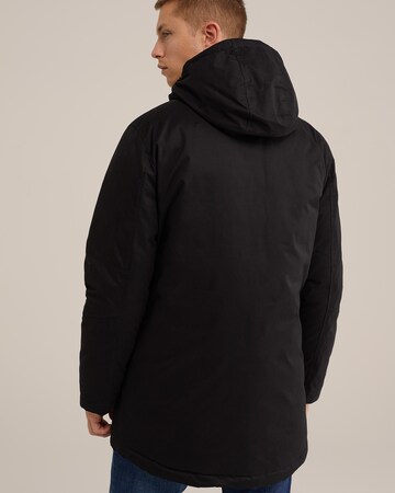 WE Fashion Vinterparkas i svart