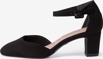 TAMARIS Γόβες slingback σε μαύρο