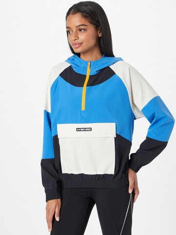 UNDER ARMOUR Sportsweatjacke 'Woven' in Mischfarben: Vorderseite