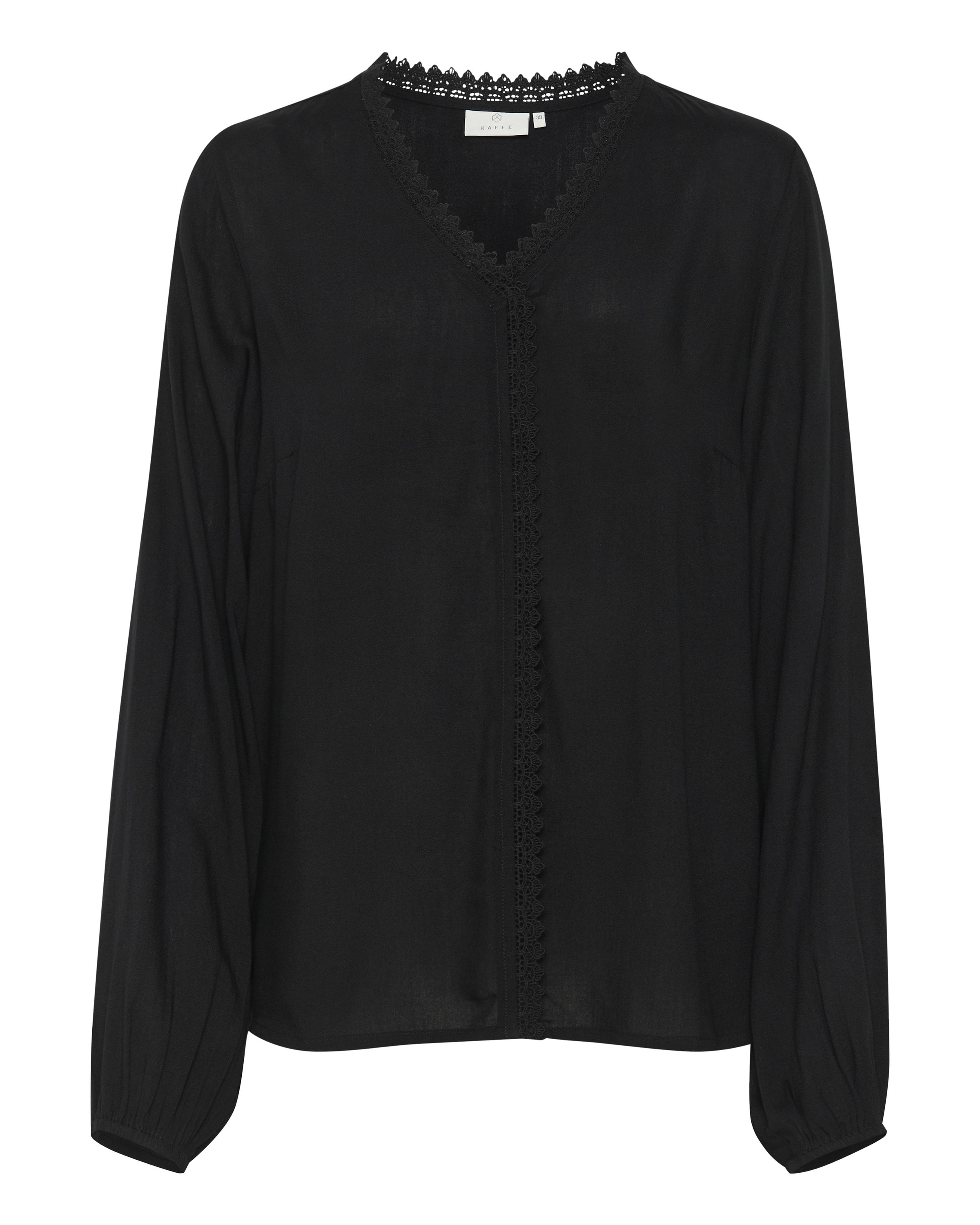 Kaffe Bluse 'Tammie' i sort: forside