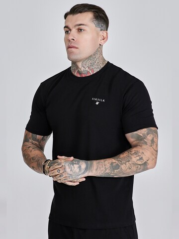 SikSilk Regular Trousers in Black