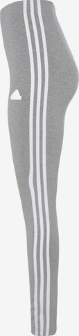 ADIDAS SPORTSWEAR Skinny Workout Pants 'Future Icons' in Grey