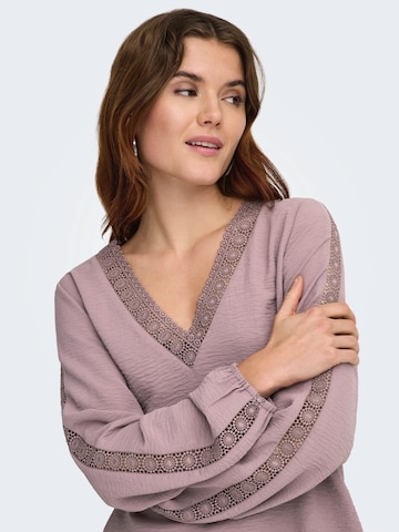 Chemisier 'ONLGREGOR METTE' ONLY en violet