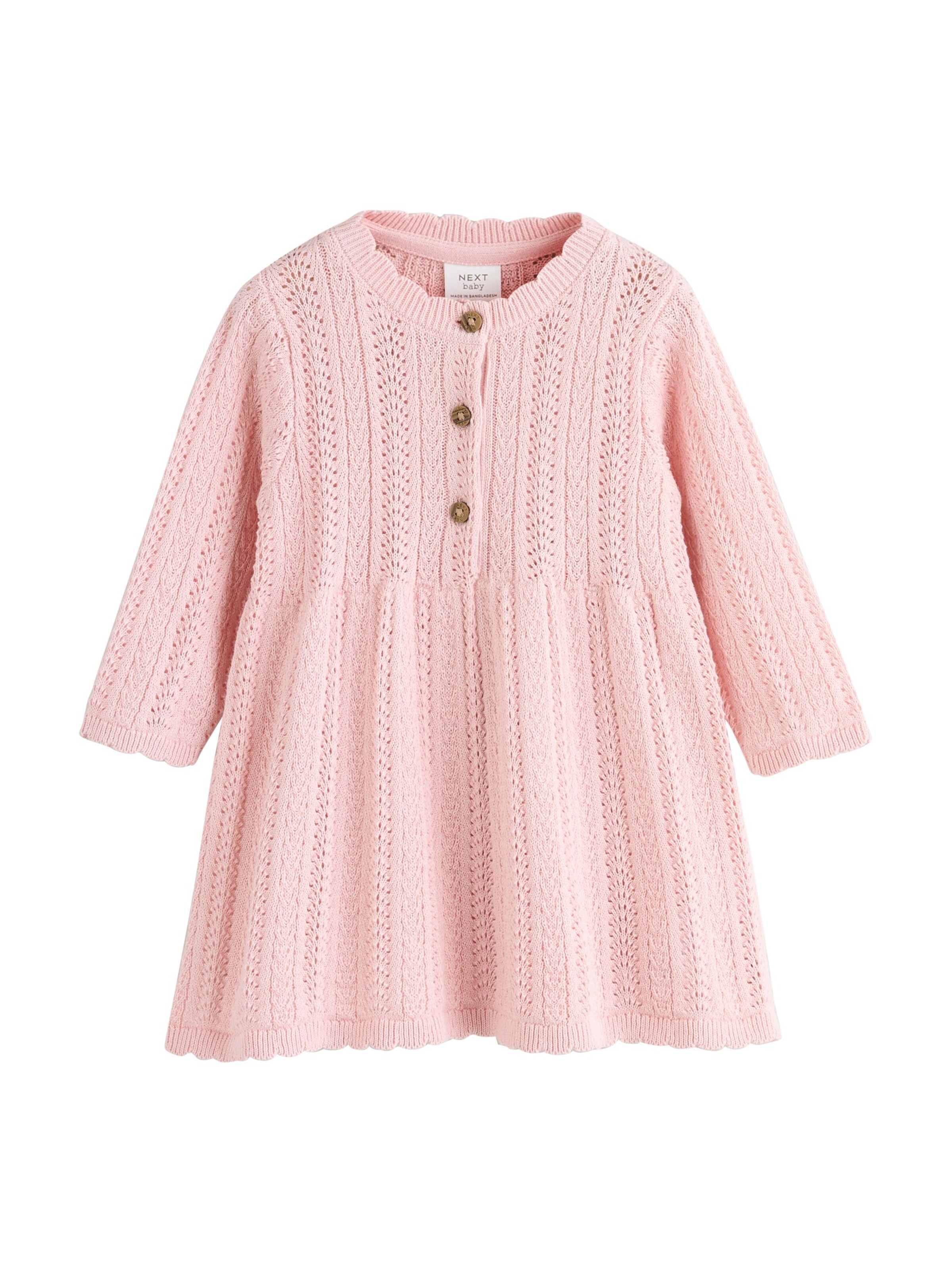 Next Платье в Ярко-розовый: спереди