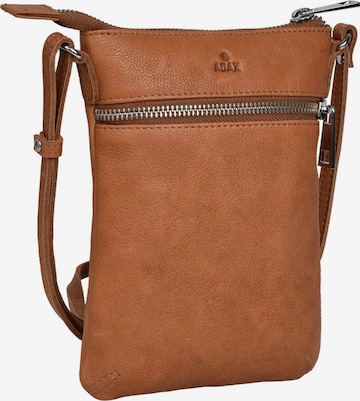 ADAX Crossbody Bag 'Anetta' in Brown: front