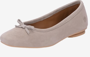 Apple of Eden Ballet Flats 'Ziv' in Brown: front