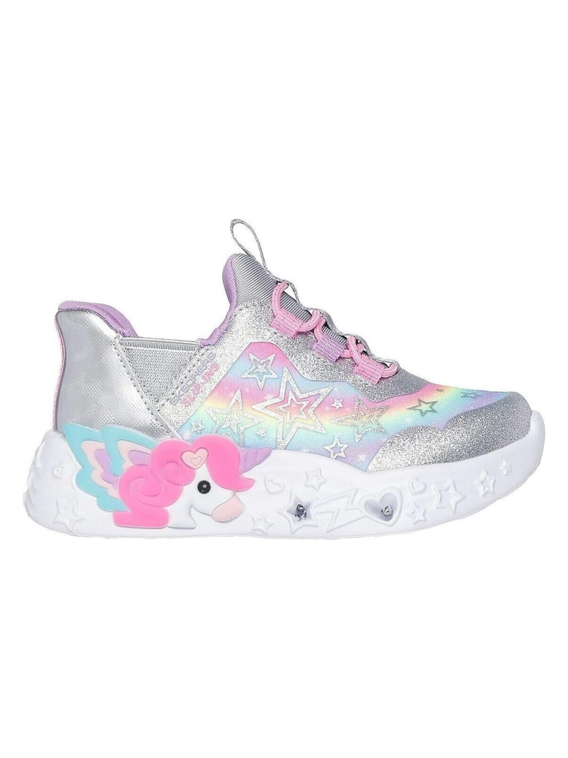 Baskets 'Unicorn Charmer-lil Starlite' SKECHERS en mélange de couleurs