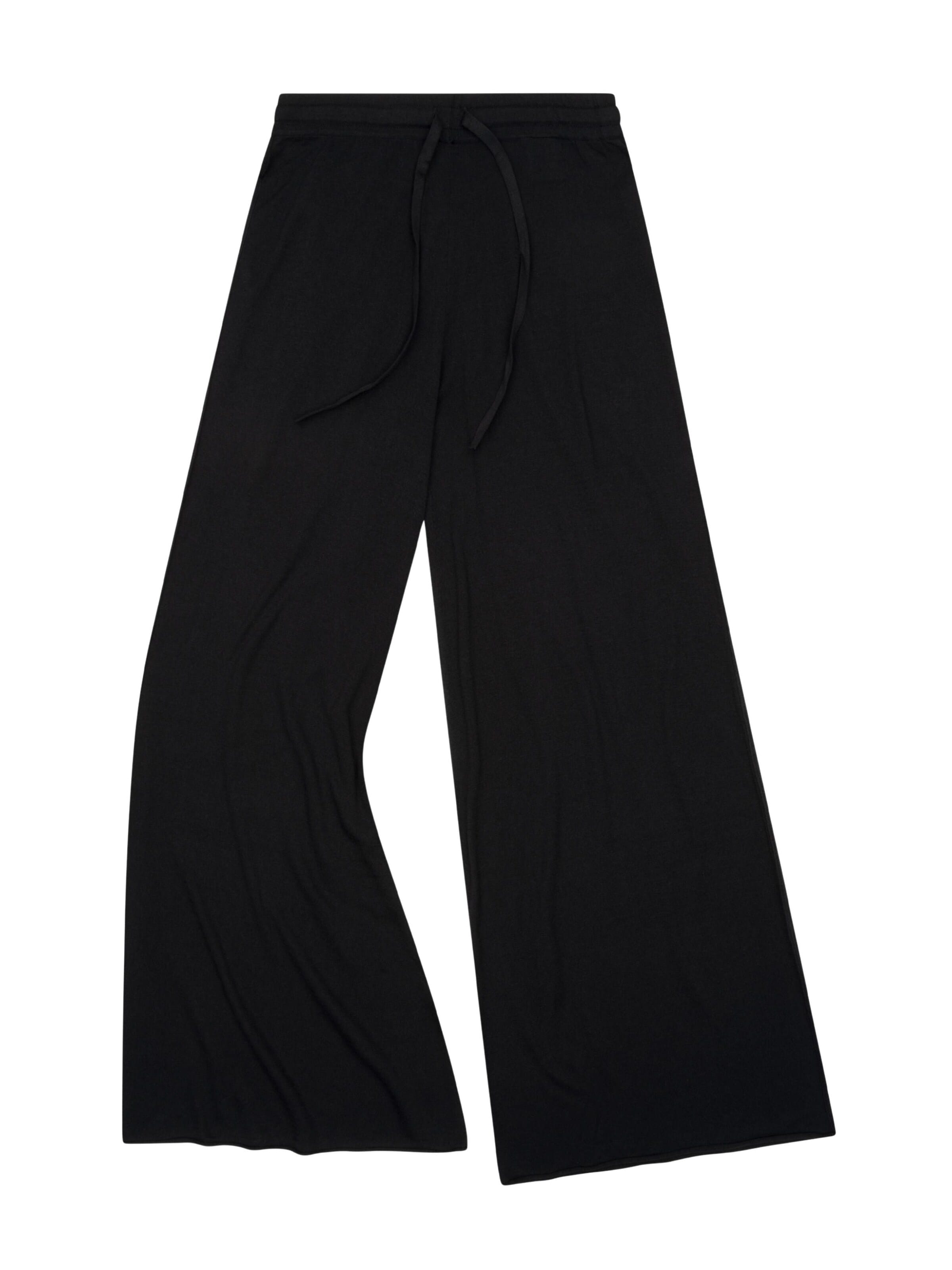 Loosefit Pantalon 'Bambou & Coton' LDB en noir : devant