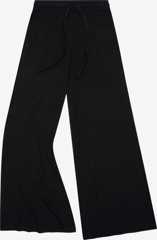 Pantalon 'Bambou & Coton' LDB en noir : devant