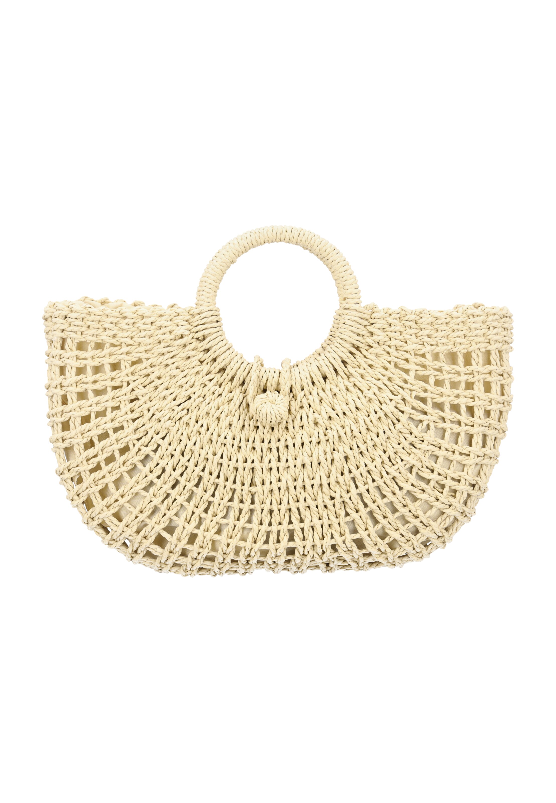 Sacs à main ebeeza en beige : devant