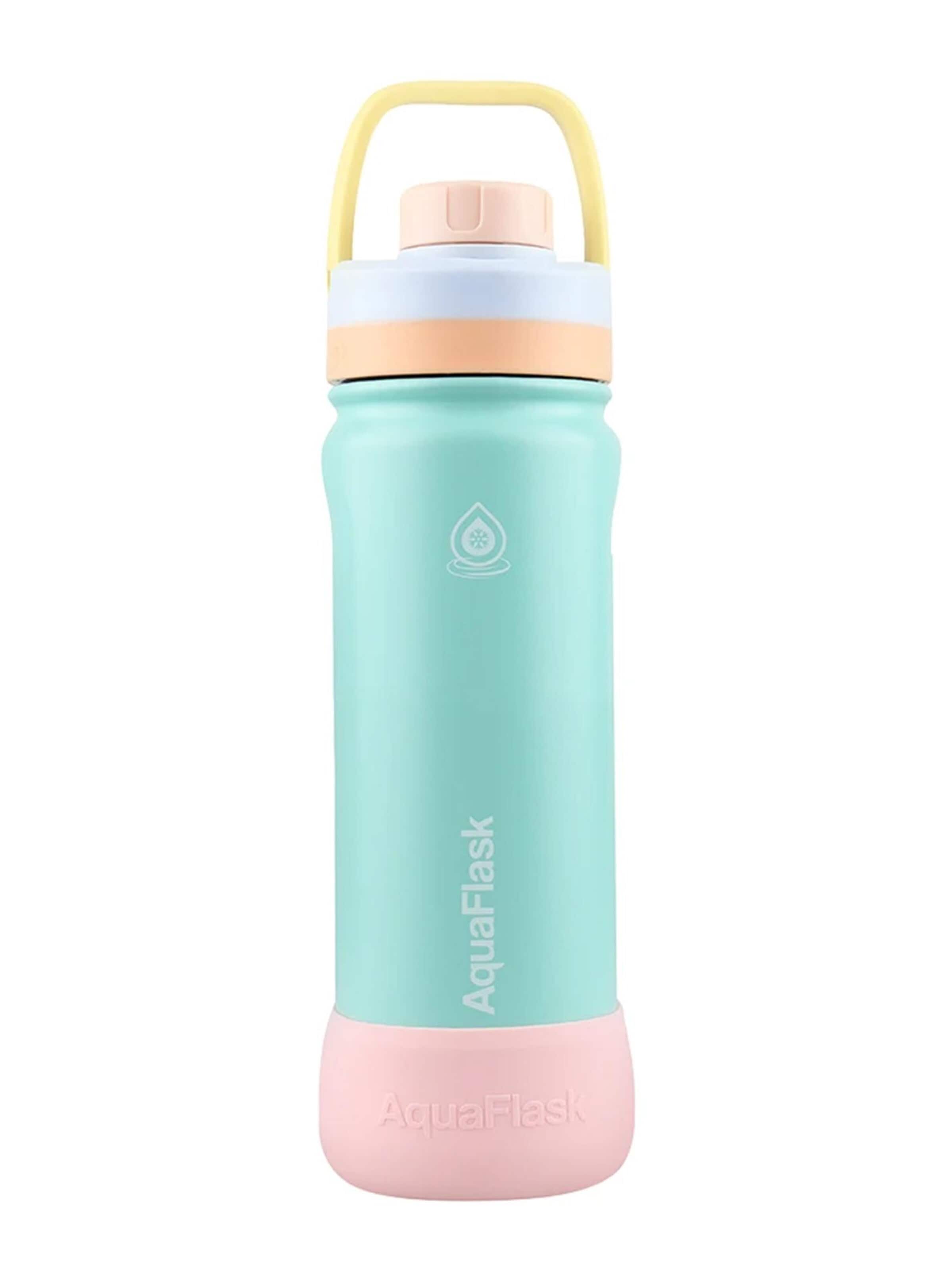 AquaFlask Láhev na vodu 'AquaFlask Termoláhev COLORWAVE 532 ml' – zelená: přední strana