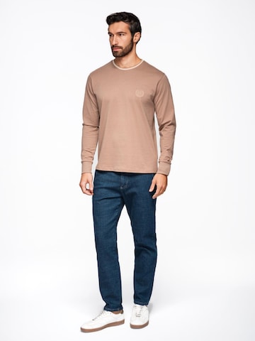 Ombre Shirt‌‌‌‌‌‌‌ in Braun