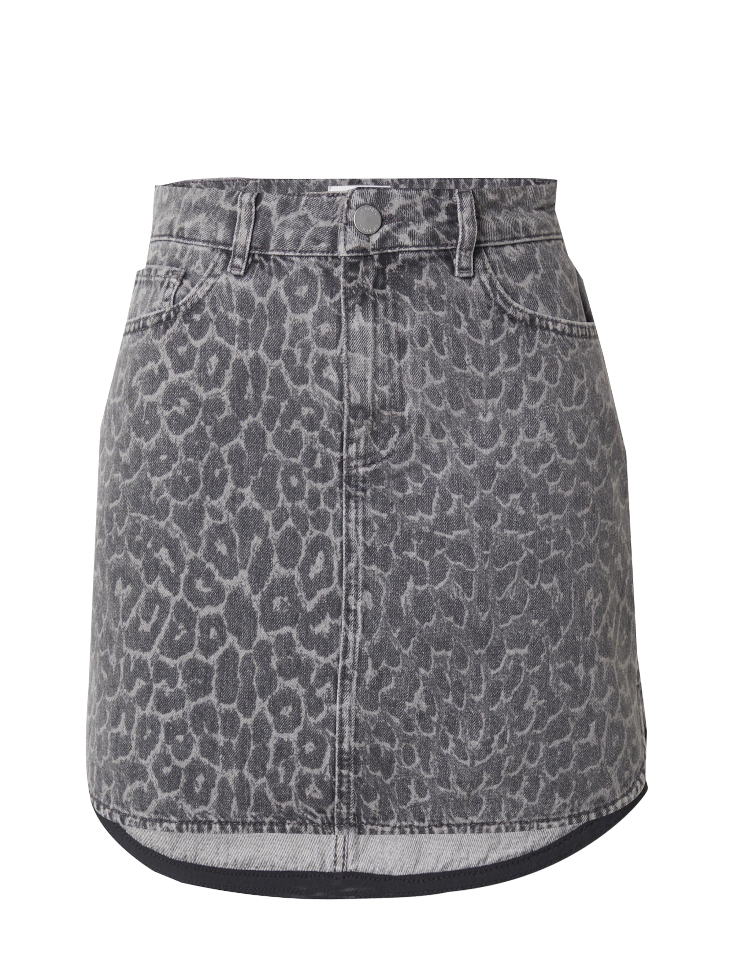 Jupe 'Milo' OH APRIL en gris : devant