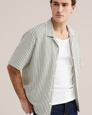 WE Fashion Comfort fit Srajca | zelena barva