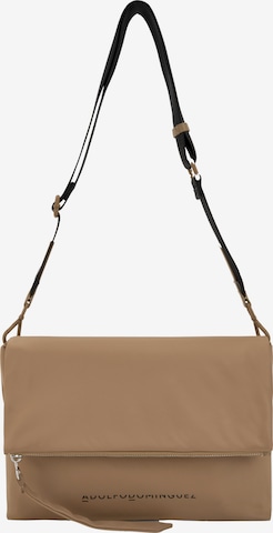 Adolfo Dominguez Crossbody Bag in Beige: front