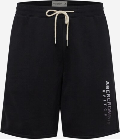 Abercrombie & Fitch Pants in Basalt grey / Black / Off white, Item view
