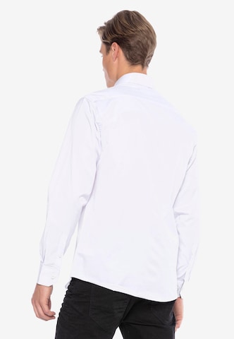 CIPO & BAXX Regular fit Overhemd in Wit