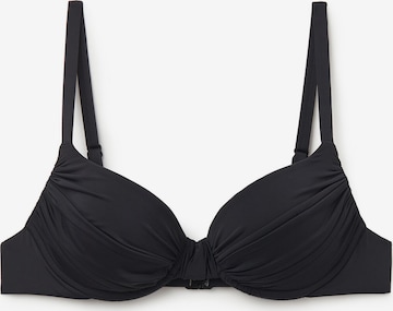 CALZEDONIA Bikinitop 'INDONESIA' in Schwarz: Vorderseite