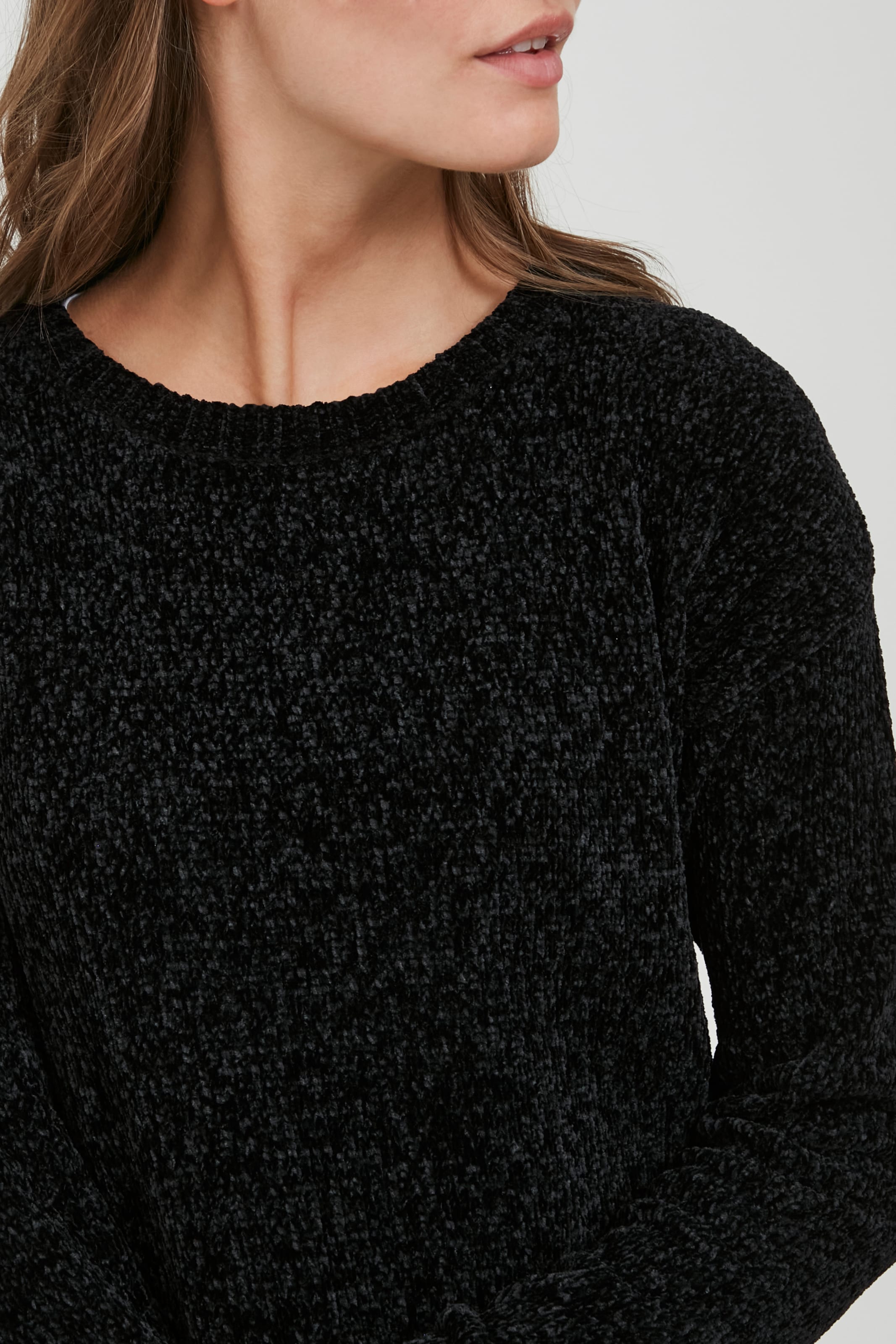 Frauen Pullover & Strick Oxmo Pullover 'Elvina' in Schwarz - MK15256 Frauen Pullover & Strick Oxmo Pullover 'Elvina' in Schwarz - MK15256