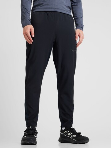 Hoka One One Regular Workout Pants 'NOVAFLY' in Black: front