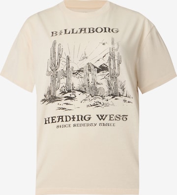 BILLABONG Paita 'HEADING WEST' värissä beige: etupuoli
