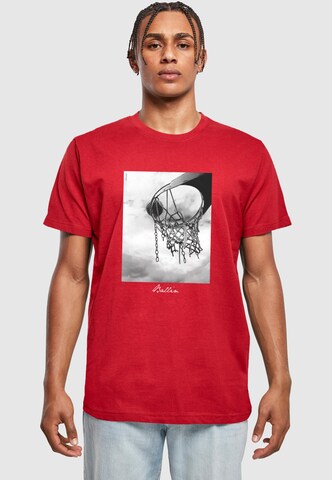 Mister Tee Shirt 'Ballin 2.0' in Red: front
