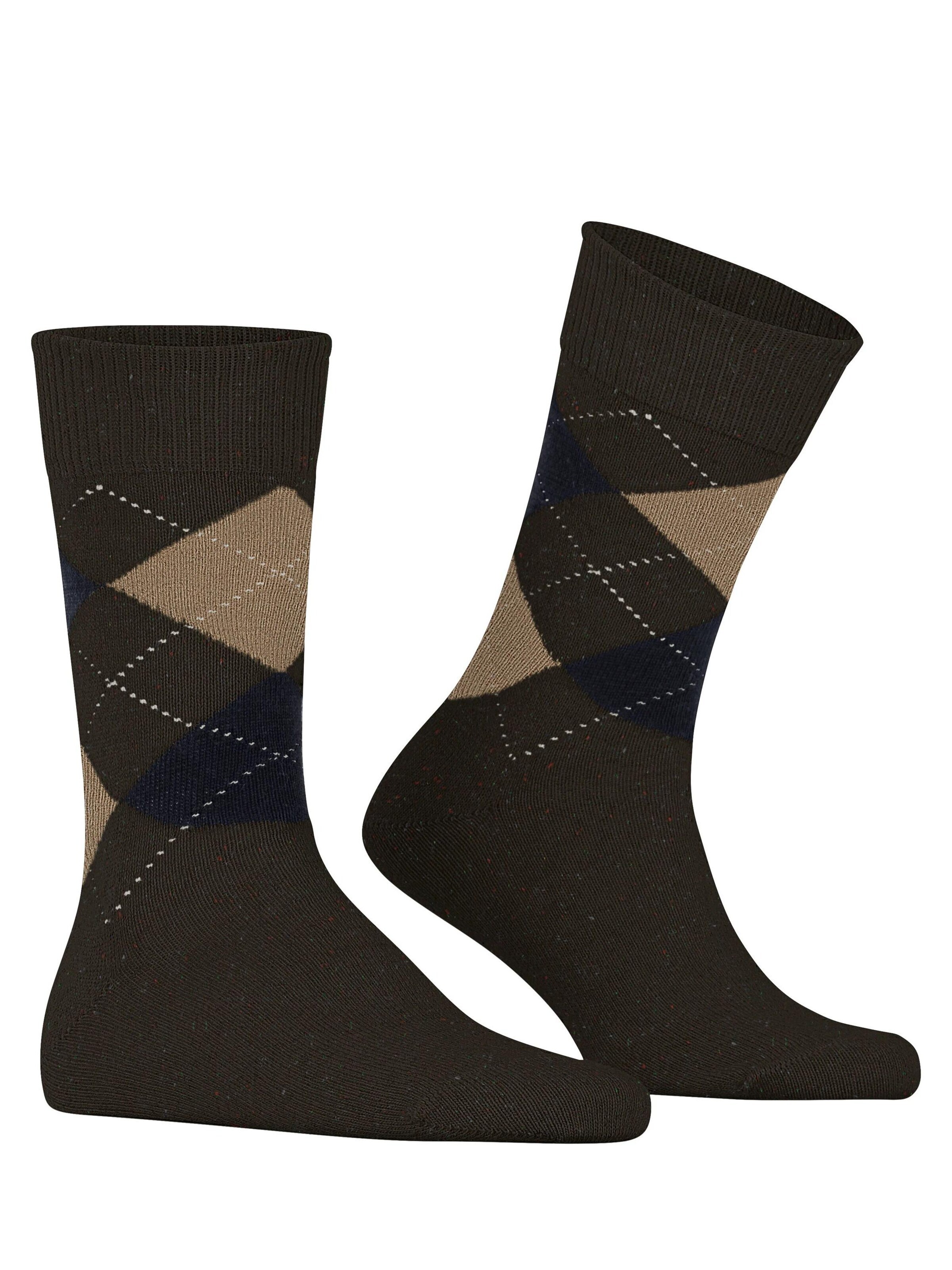 BURLINGTON Socks 'Dundee' in Brown