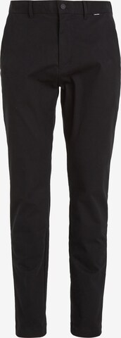 Calvin Klein Regular Pants in Black: front