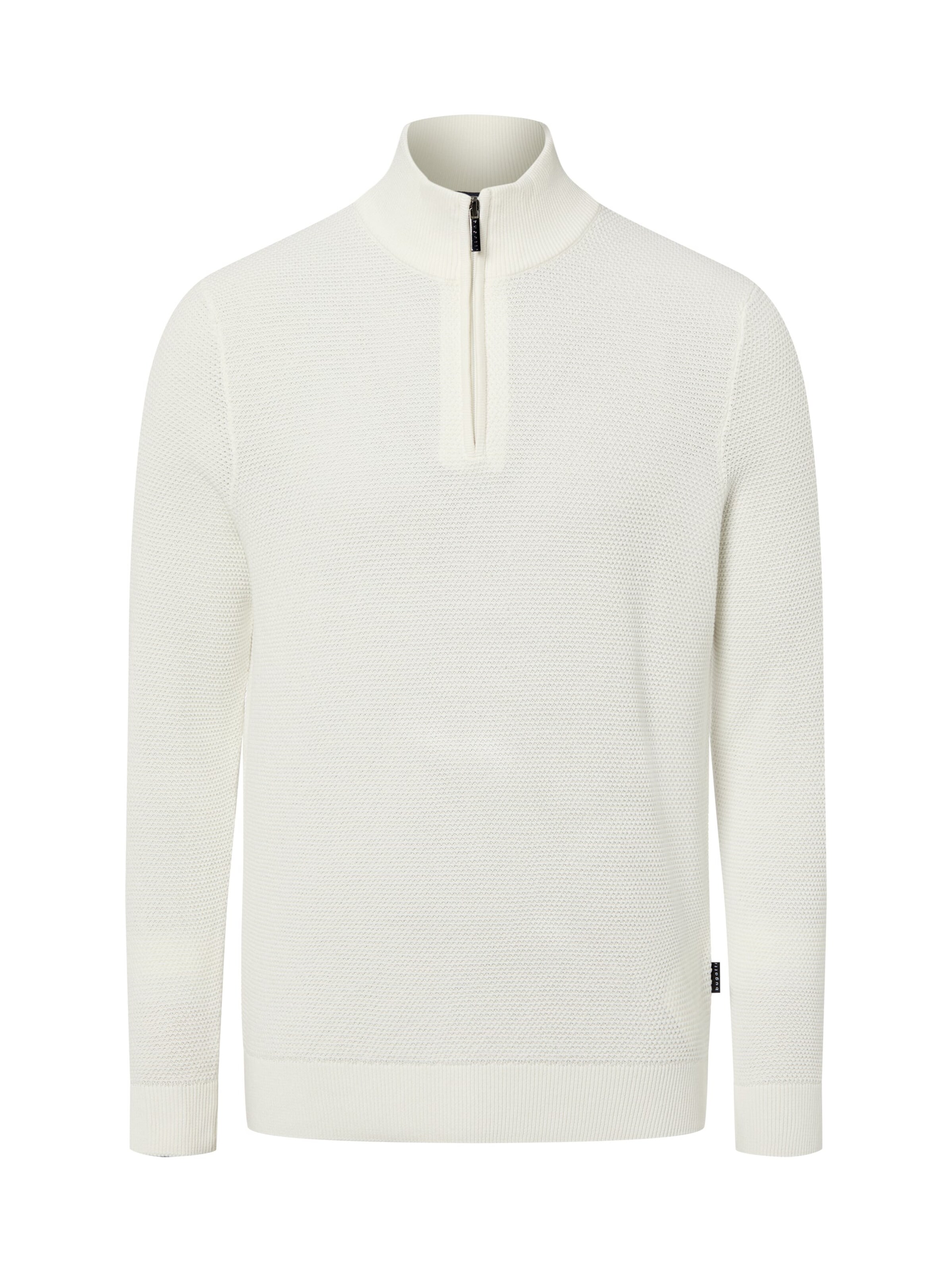 bugatti Sweater in White: front