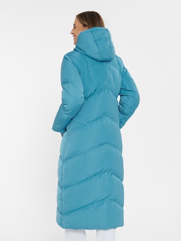 BENCH Winter Coat 'Eloriana' in Blue