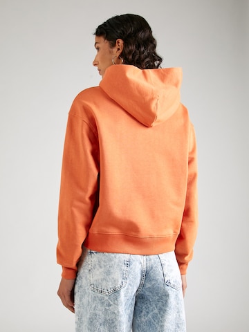 oranžs Calvin Klein Jeans Sportisks džemperis